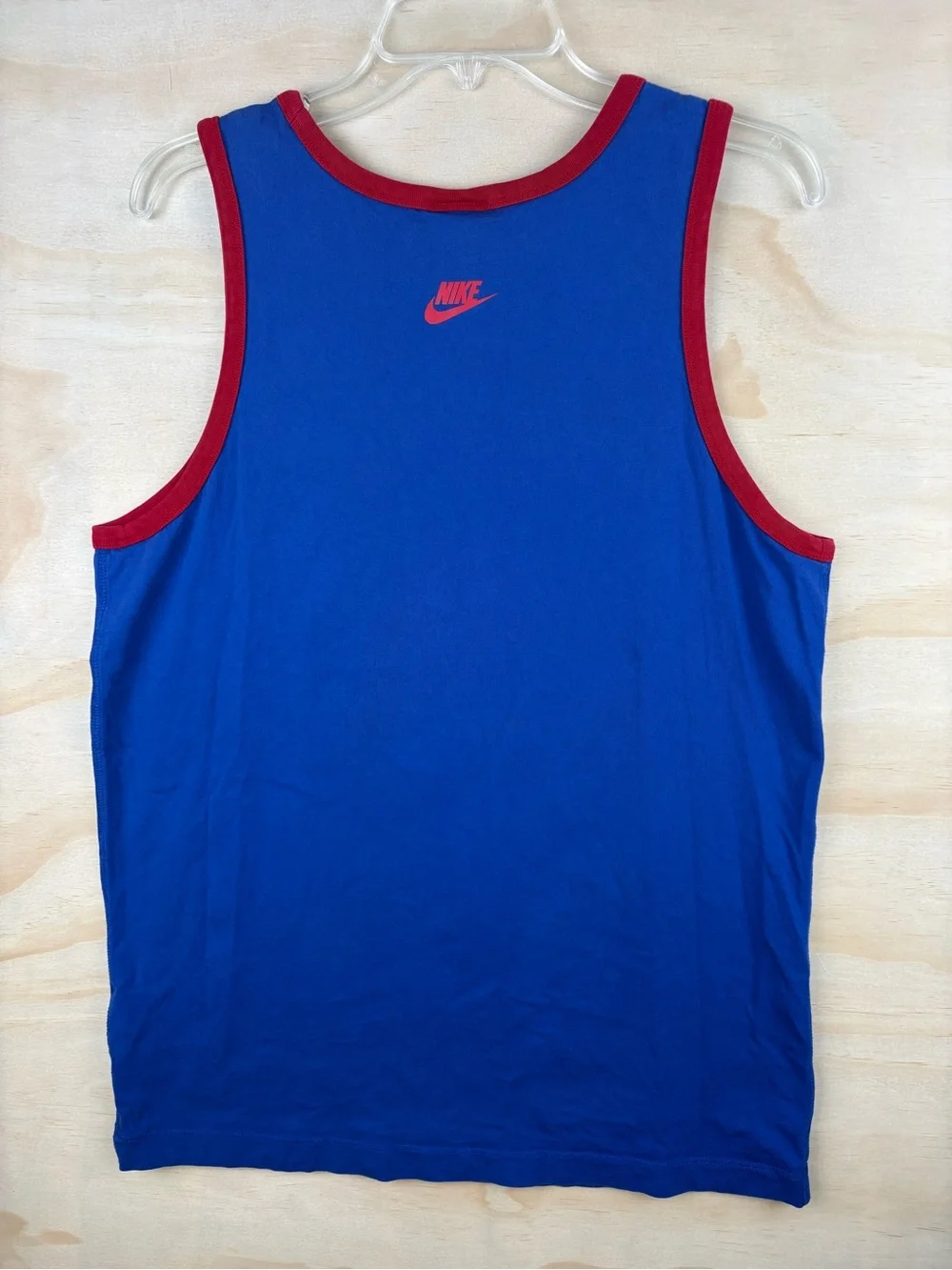 NIKE NFL New York Giants Logo Blue Tank Top  Size Large VTG
